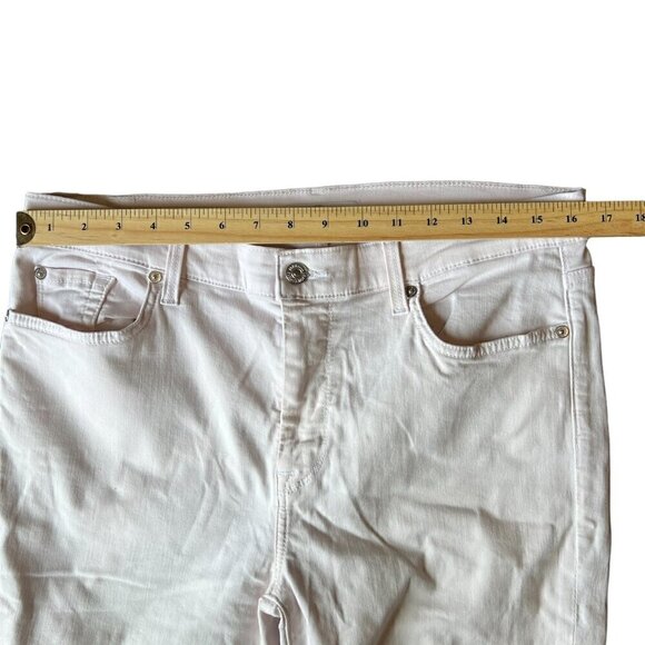 7 for all mankind Skinny casual women’s Beige Jeans. Size 32 - Picture 5 of 9